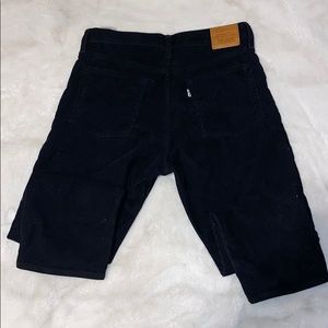 Black Levi’s corduroy pants